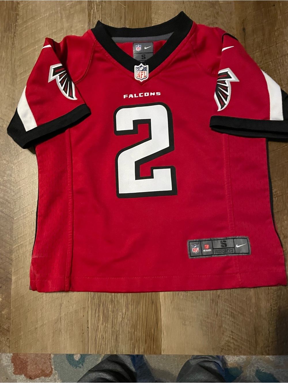 Nike Kids Atlanta Falcons Red #2 Jersey Shirt